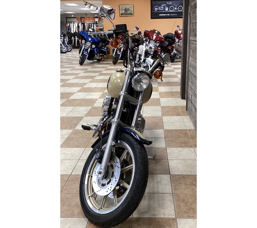 1992 FXDB-D Indigo Blue Metallic/Gold Pinstripe