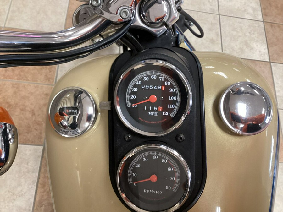 1992 FXDB-D Indigo Blue Metallic/Gold Pinstripe