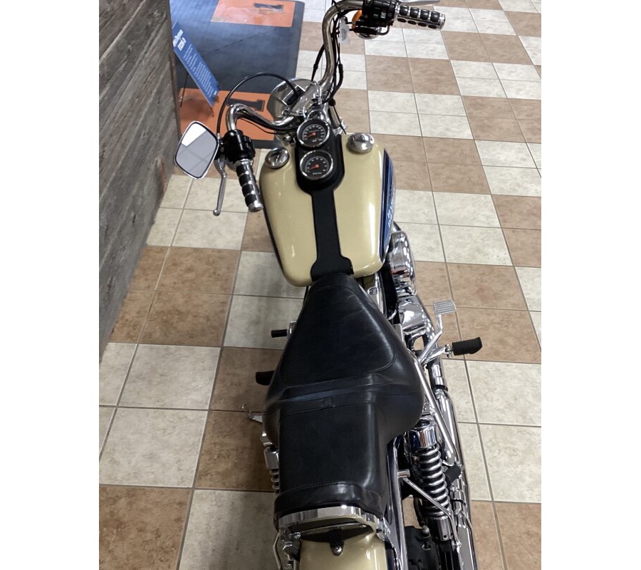 1992 FXDB-D Indigo Blue Metallic/Gold Pinstripe