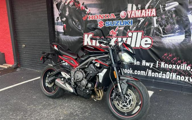 2021 Triumph Street Triple R Sapphire Black