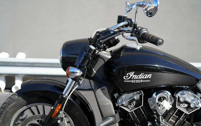 2018 Indian Motorcycle Scout Thunder Black