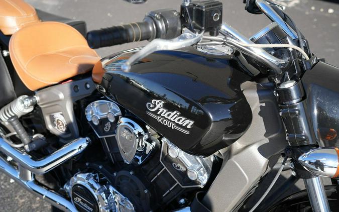 2018 Indian Motorcycle Scout Thunder Black