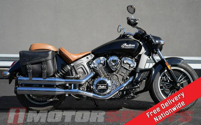 2018 Indian Motorcycle Scout Thunder Black