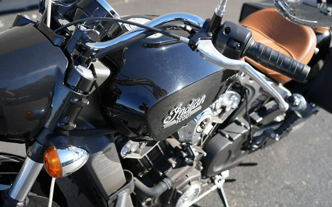 2018 Indian Motorcycle Scout Thunder Black