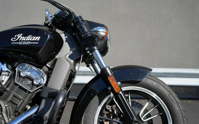 2018 Indian Motorcycle Scout Thunder Black