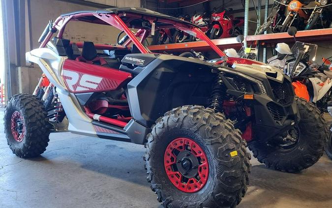 2024 Can-Am® Maverick X3 X rs Turbo RR with Smart-Shox Fiery Red & Hyper Silver