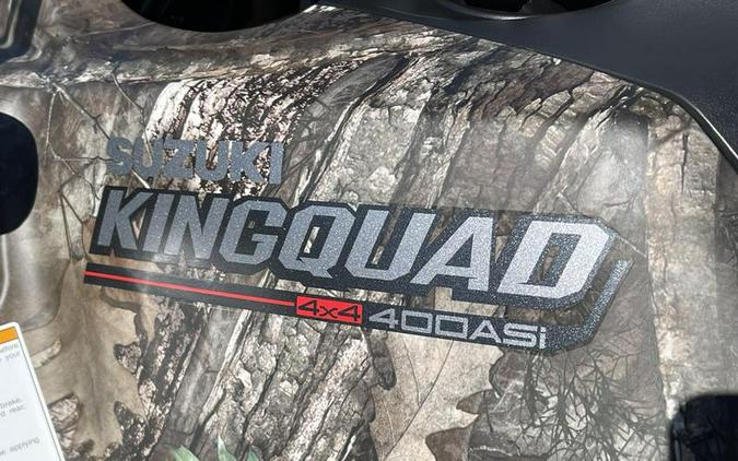 2024 Suzuki KingQuad 400ASi SE Camo