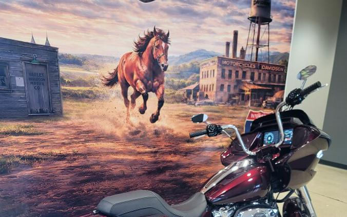 2024 Harley-Davidson® Road Glide® Custom Maroon FLTRX