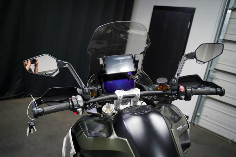 2023 Triumph Tiger 1200 Rally Explorer Matte Khaki Green