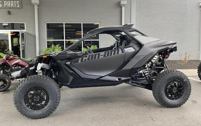 2024 Can-Am® Maverick R X RS with Smart-Shox Triple Black