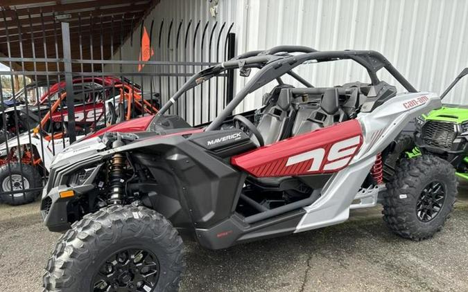 2024 Can-Am® Maverick X3 DS Turbo Fiery Red & Hyper Silver