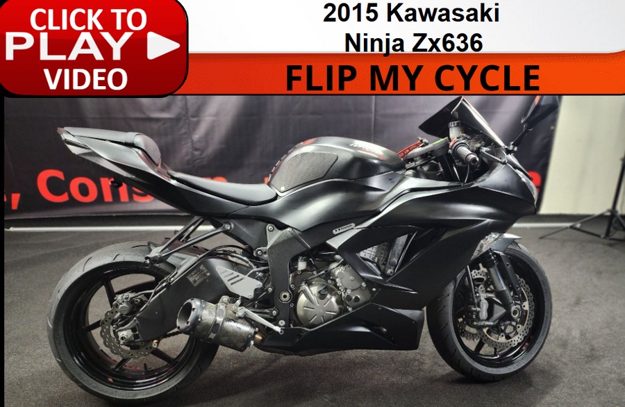 2015 Kawasaki ZX636-E