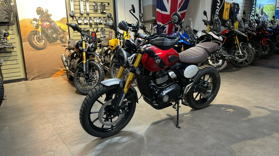 2025 Triumph Scrambler 400 X