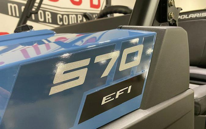 2026 Polaris RANGER CREW SP 570 PREMIUM ZENITH BLUE Premium - Z