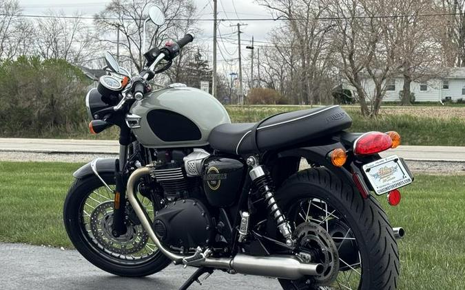 2026 Triumph Bonneville T100 Stone grey