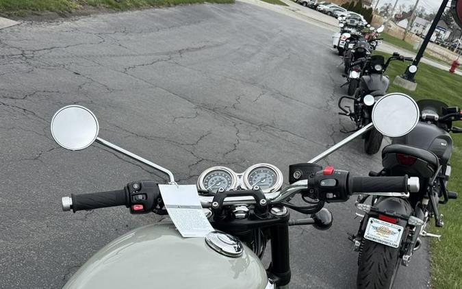 2026 Triumph Bonneville T100 Stone grey
