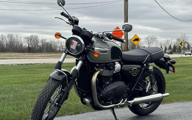 2026 Triumph Bonneville T100 Stone grey