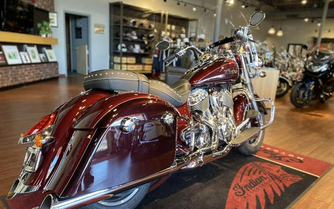 2022 Indian Motorcycle® Springfield® Maroon Metallic/Crimson Metallic