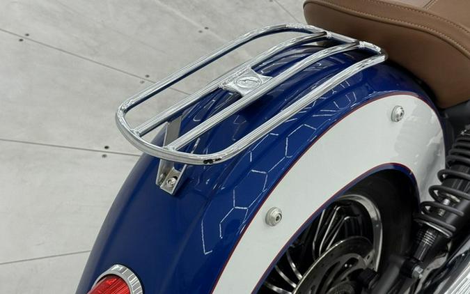 2017 Indian Scout ABS Brilliant Blue Over White And Red
