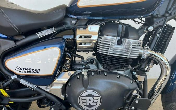 2024 Royal Enfield Super Meteor 650 Celestial Blue