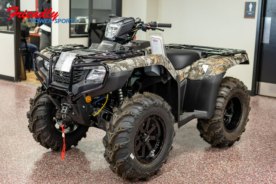 2026 Honda FourTrax Foreman 4x4 EPS Camo w/ Winch + Wheel Kit 4x4 EPS