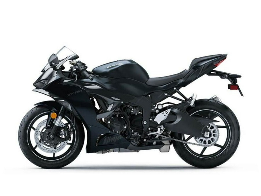 2024 Kawasaki Ninja® ZX™-6R ABS Metallic Flat Spark Black/Ebony