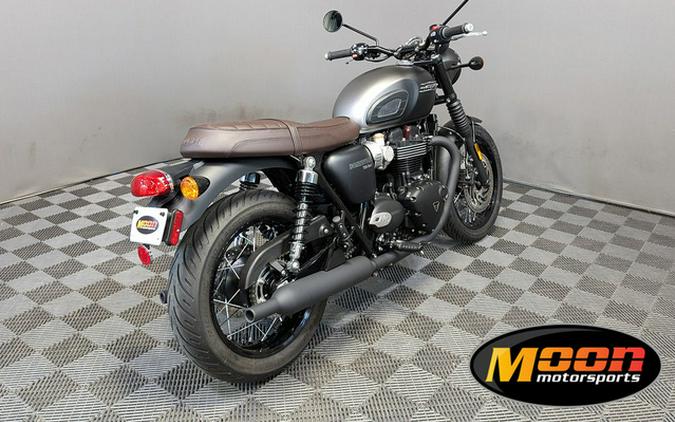 2024 Triumph Bonneville T120 Black Silver Ice/Phantom Black