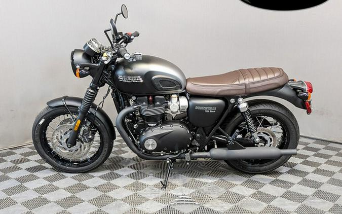 2024 Triumph Bonneville T120 Black Silver Ice/Phantom Black