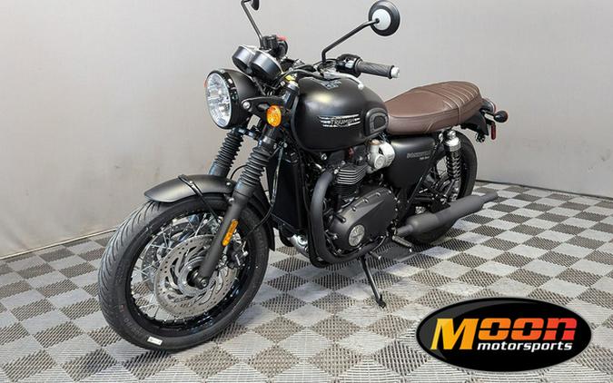 2024 Triumph Bonneville T120 Black Silver Ice/Phantom Black