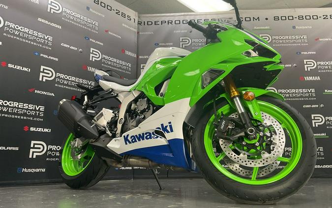 2024 Kawasaki Ninja® ZX™-6R 40th Anniversary Edition ABS