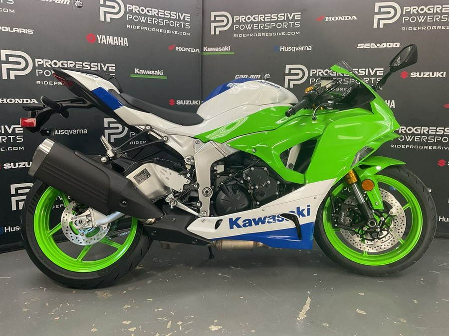 2024 Kawasaki Ninja® ZX™-6R 40th Anniversary Edition ABS