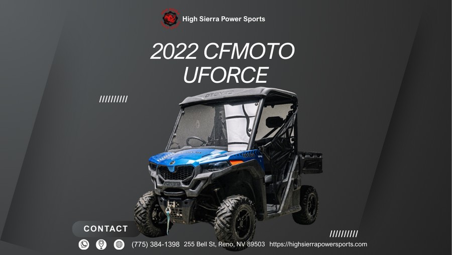 2022 CFMOTO UFORCE