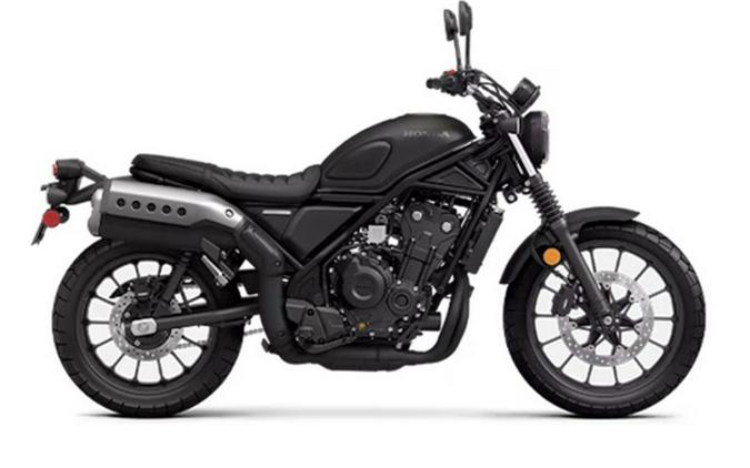 2024 Honda SCL500 500 MATTE BLACK METALLIC