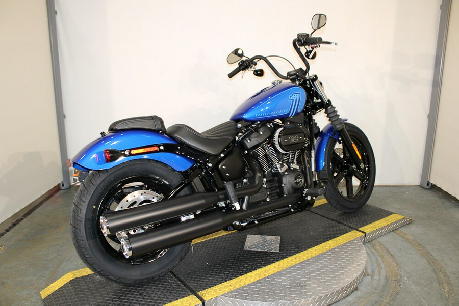 New 2024 Harley-Davidson Street Bob 114 Cruiser FXBBS Motorcycle For Sale In Miami, Florida