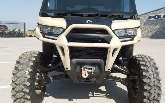 2025 Can-Am Defender MAX Limited HD10 Desert Tan & Stealth Bla