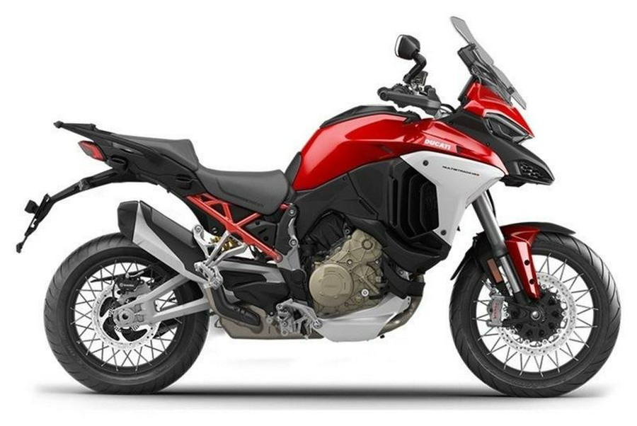 2021 Ducati Multistrada V4S Ducati Red / Alloy Wheels