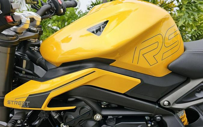 2024 Triumph Street Triple 765 RS Cosmic Yellow RS