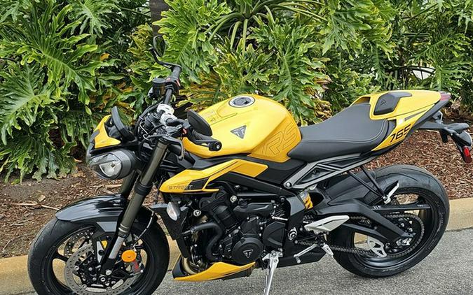 2024 Triumph Street Triple 765 RS Cosmic Yellow RS