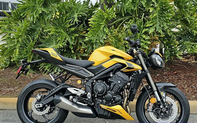 2024 Triumph Street Triple 765 RS Cosmic Yellow RS