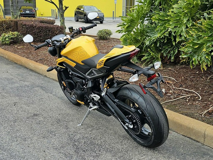 2024 Triumph Street Triple 765 RS Cosmic Yellow RS