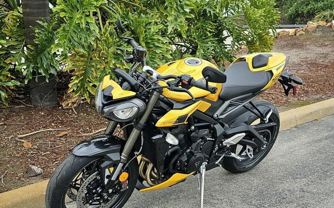 2024 Triumph Street Triple 765 RS Cosmic Yellow RS