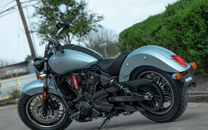 2025 Indian Motorcycle® Scout® Sixty Classic Limited Frost Silver