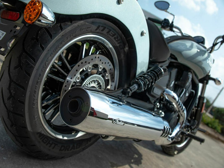 2025 Indian Motorcycle® Scout® Sixty Classic Limited Frost Silver