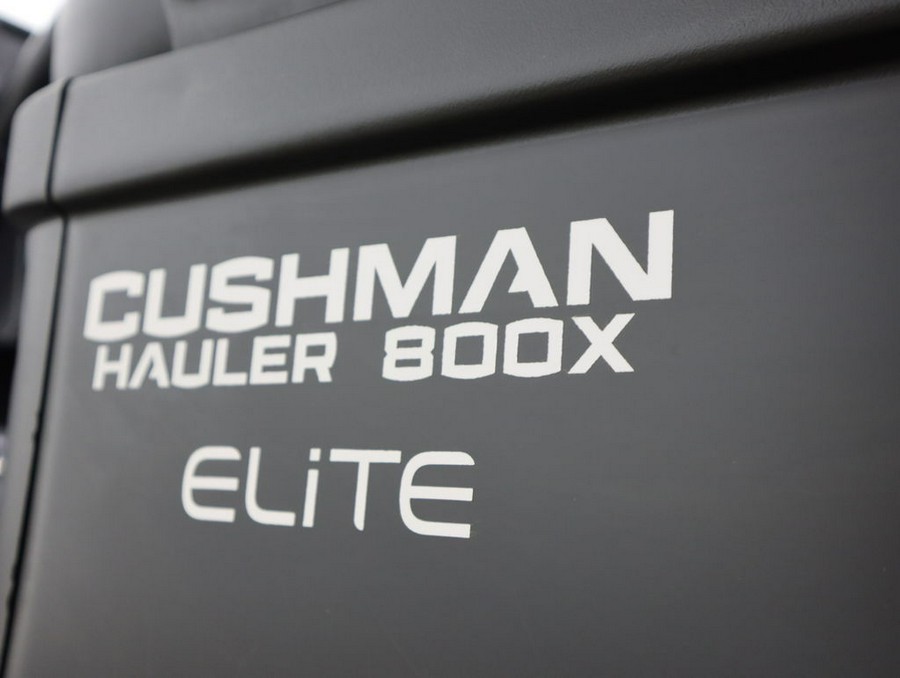 2023 Cushman Hauler 800 Series Hauler 800X ELiTE Lithium Electric