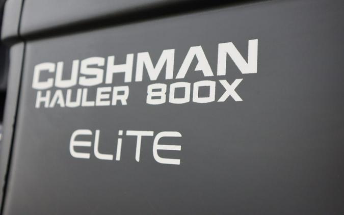 2023 Cushman Hauler 800 Series Hauler 800X ELiTE Lithium Electric