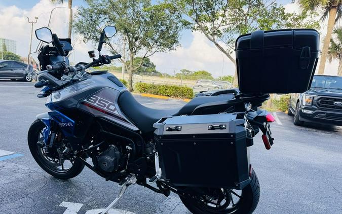 2021 Triumph Tiger 850 Sport Graphite Caspian Blue