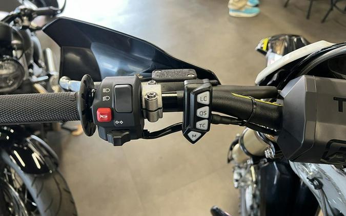 2026 Triumph TF 250-E Jet BlackPure White