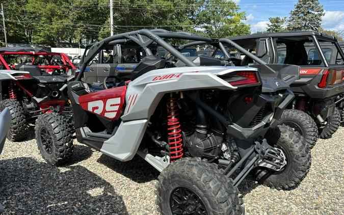 2024 Can-Am® Maverick X3 RS Turbo Fiery Red & Hyper Silver