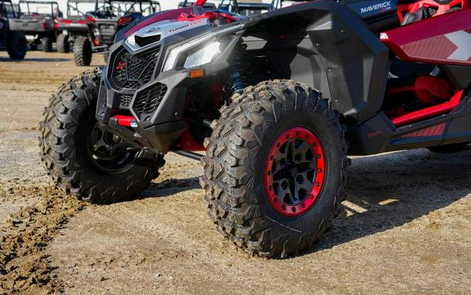 2025 Can-Am® Maverick X3 Max X DS Turbo RR With Smart-Shox Fiery Red & Hyper Silver