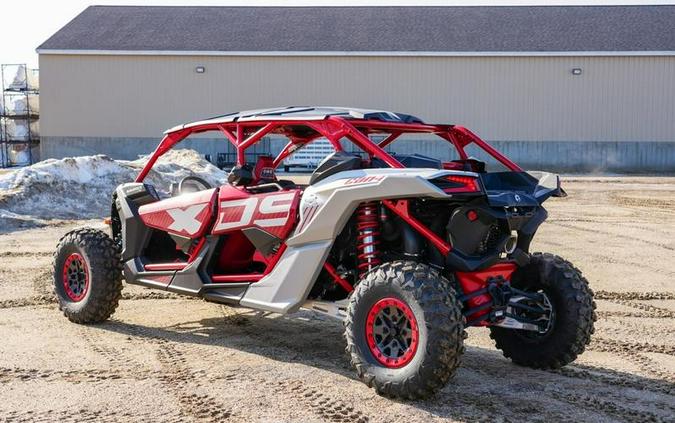 2025 Can-Am® Maverick X3 Max X DS Turbo RR With Smart-Shox Fiery Red & Hyper Silver